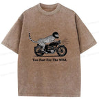 retro streetwear tee for summer