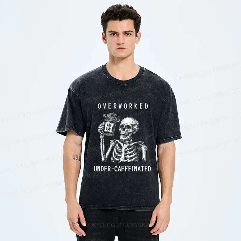 Japanese Vintage Washed T-Shirt Streetwear