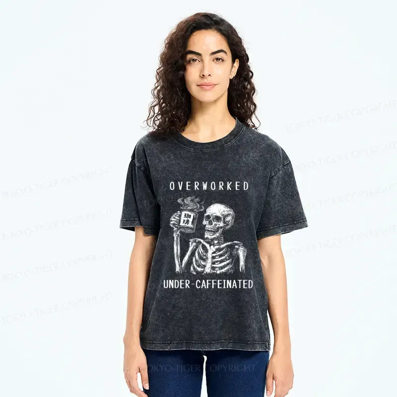 Japanese Vintage Washed T-Shirt Streetwear