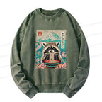 Raccoon Discount Sweatshirt for Vacation