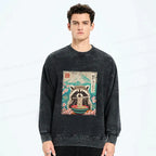 Raccoon Discount Sweatshirt for Vacation