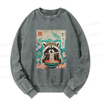 Raccoon Discount Sweatshirt for Vacation