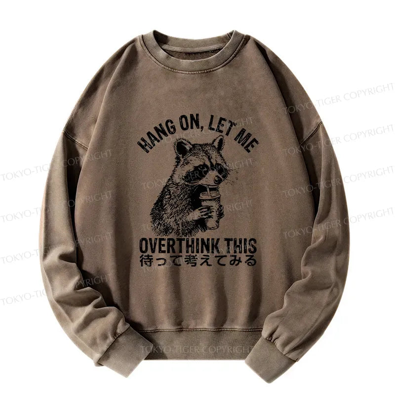 Unisex Japanese Raccoon Sweatshirt on Sale