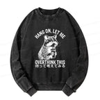 Unisex Japanese Raccoon Sweatshirt on Sale