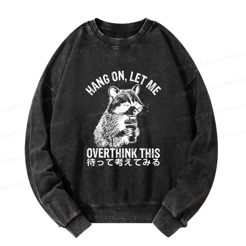 Unisex Japanese Raccoon Sweatshirt on Sale