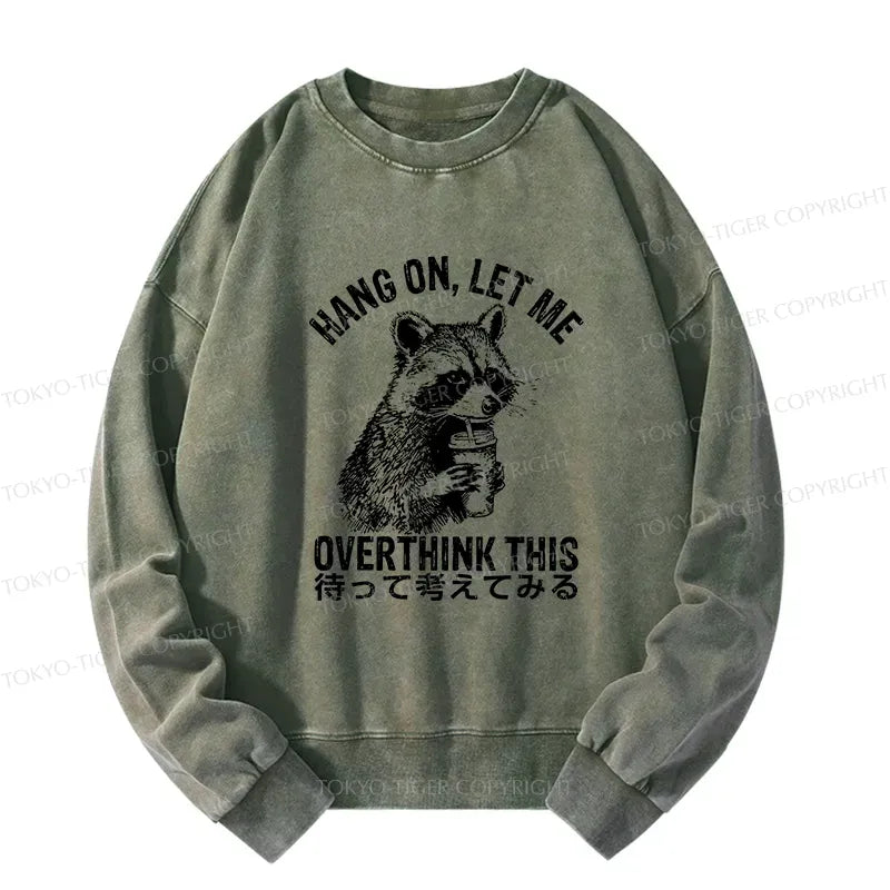 Unisex Japanese Raccoon Sweatshirt on Sale