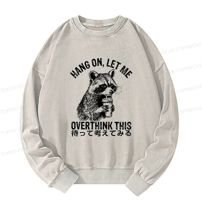 Unisex Japanese Raccoon Sweatshirt on Sale