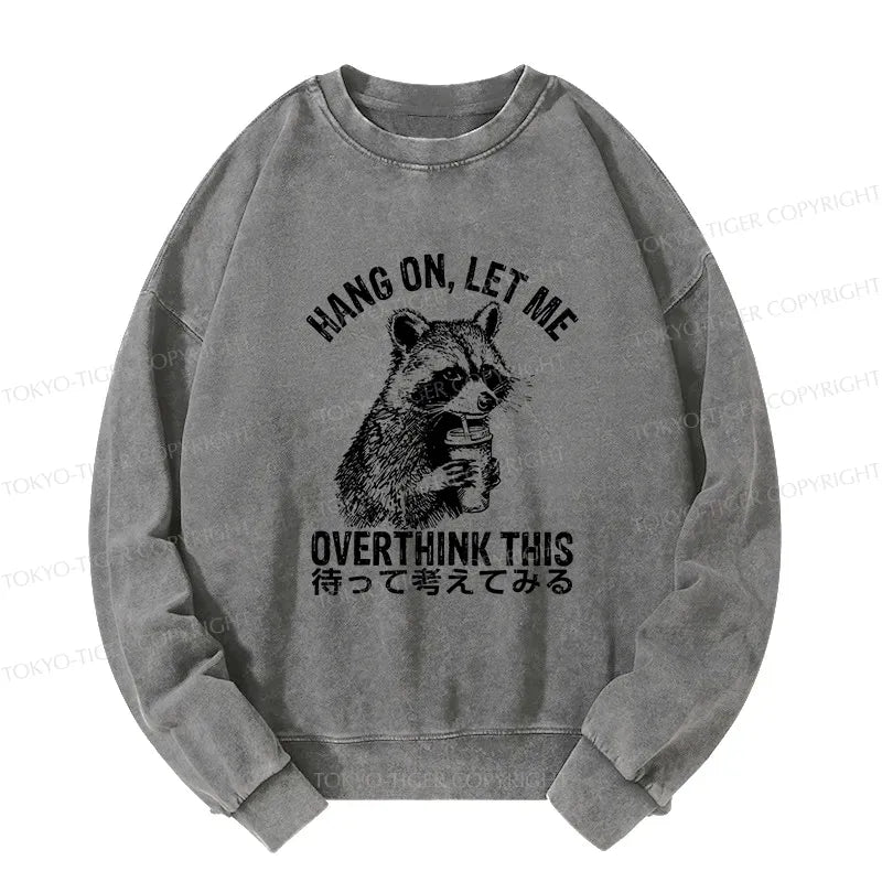 Unisex Japanese Raccoon Sweatshirt on Sale