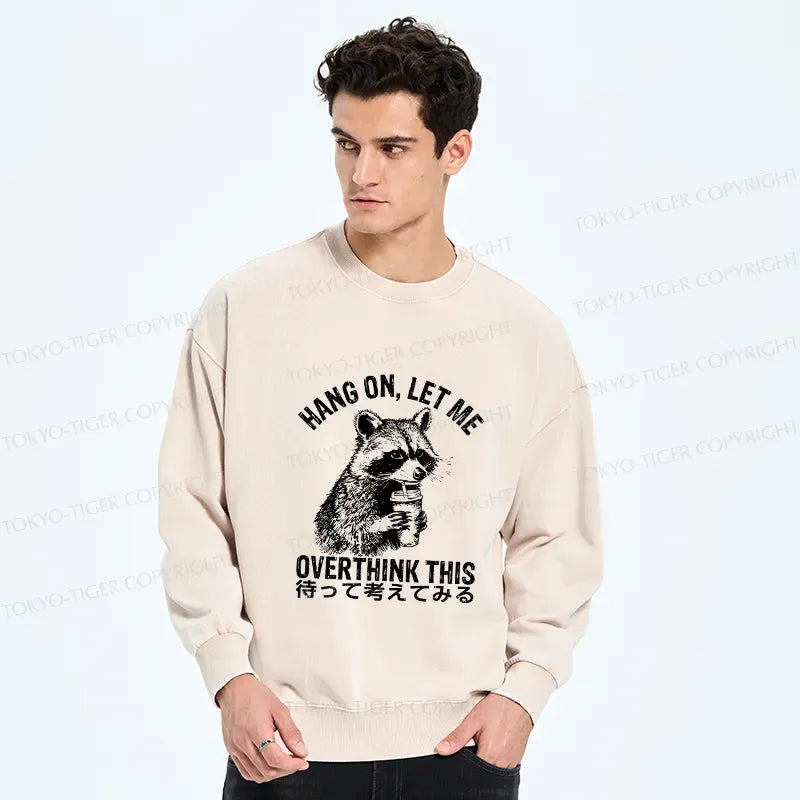 Japanese Washed Sweatshirt for Everyday Wear
