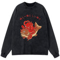 japanese octopus koi long sleeve t-shirt