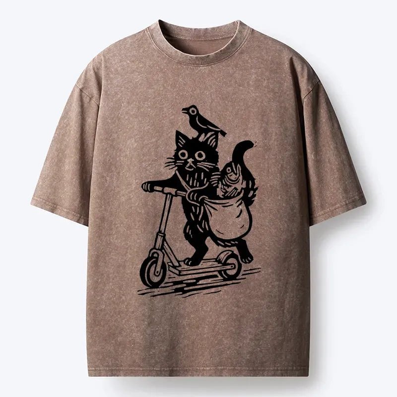 Japan Washed T-Shirt for Summer