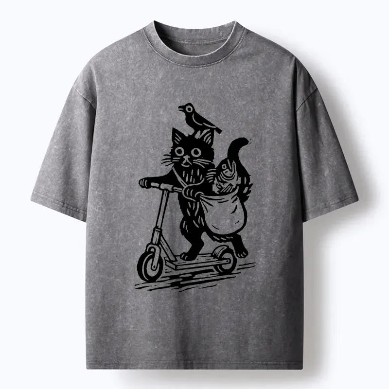 Japan Washed T-Shirt for Summer