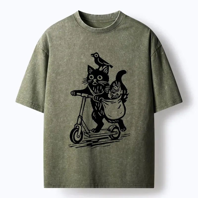 Japan Washed T-Shirt for Summer