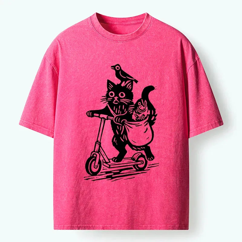Japan Washed T-Shirt for Summer