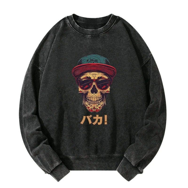 Japanese fashion sweatshirt free shipping deal