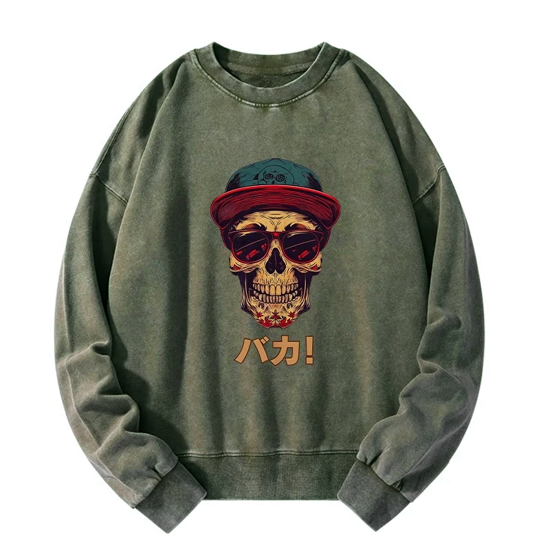 Japanese fashion sweatshirt free shipping deal