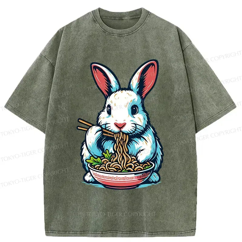 Easter Bunny Ramen Vintage Tee