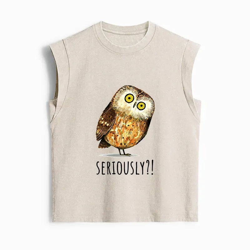 Japanese Art Washed Tank Top Gift