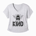 bee kind illustration top for daily wear