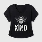 bee kind illustration top for daily wear