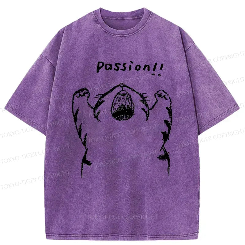 japanese vintage cat tee for daily wear