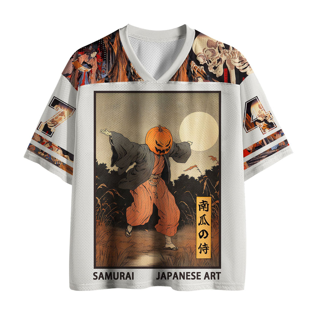 Kyoto-Lion Japanese Pumpkin Monster Mesh Jersey