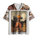 Kyoto-Lion Japanese Pumpkin Monster Mesh Jersey