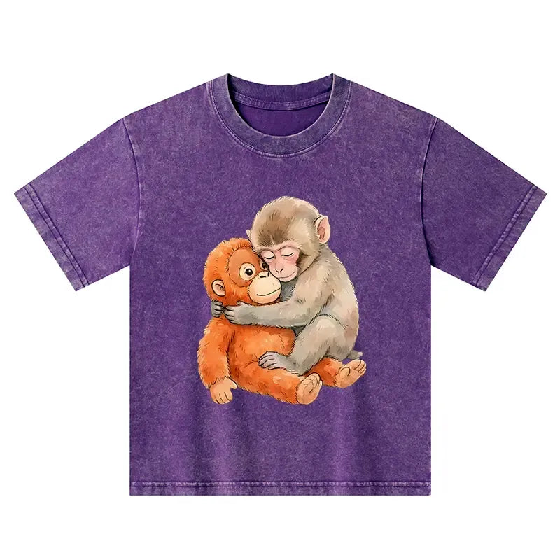 Vintage Unisex Kids T-Shirt for Daily Wear