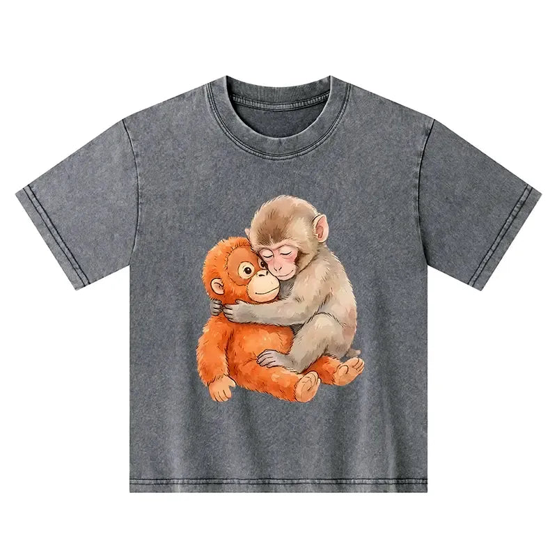 Vintage Unisex Kids T-Shirt for Daily Wear