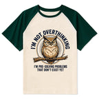 Kyoto-Lion Overthink Master Owl Raglan T-shirt