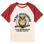 Kyoto-Lion Overthink Master Owl Raglan T-shirt
