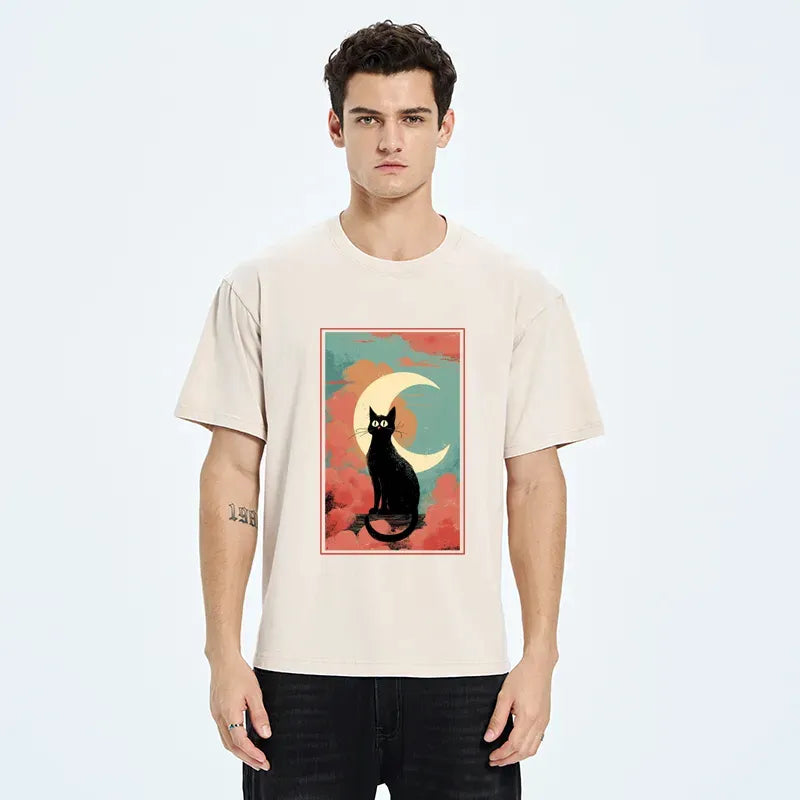 Trendy Japanese streetwear t-shirt for summer