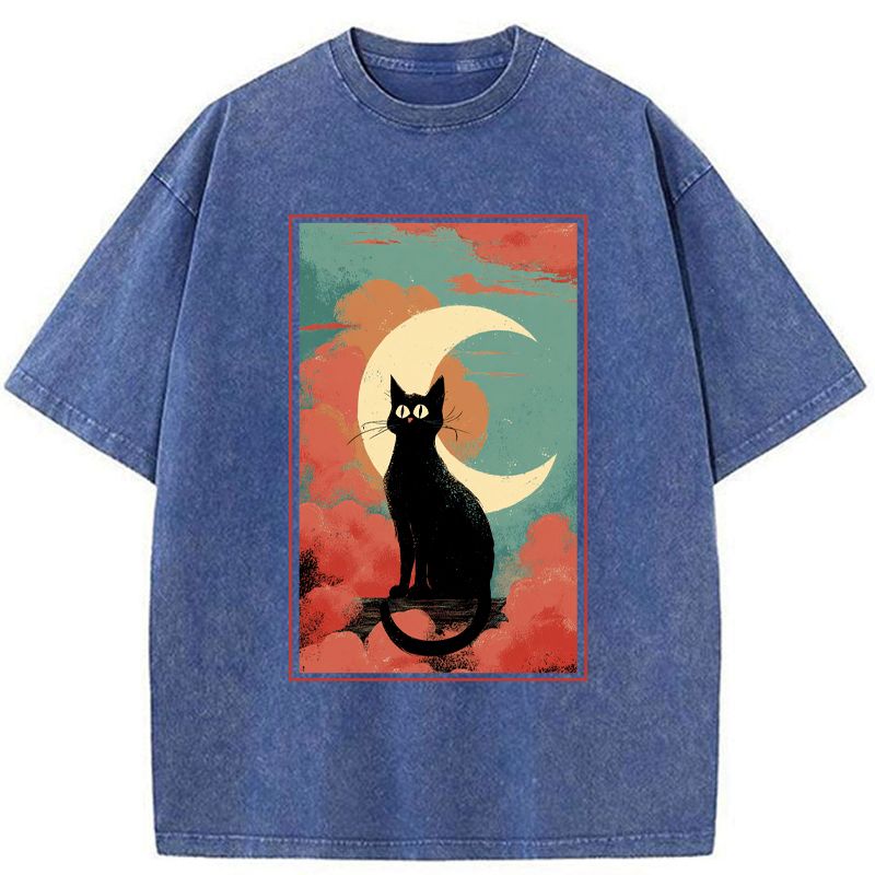 Kyoto-Lion unisex t-shirt with Japanese art