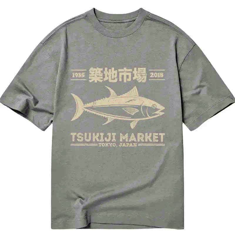 retro japanese streetwear t-shirt for daily wear