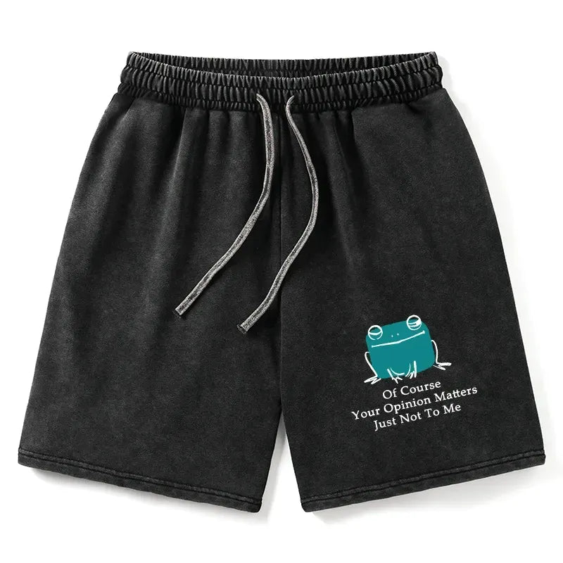 Washed Frog Shorts On Sale