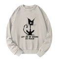 Japanese Washed Cat Sweatshirt Best Seller