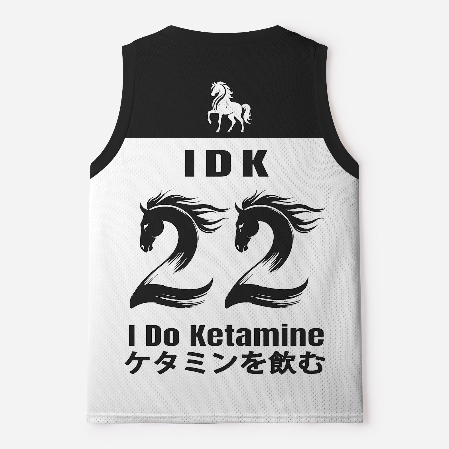 Kyoto-Lion I DK I Do Ketamine Mesh Tank Top