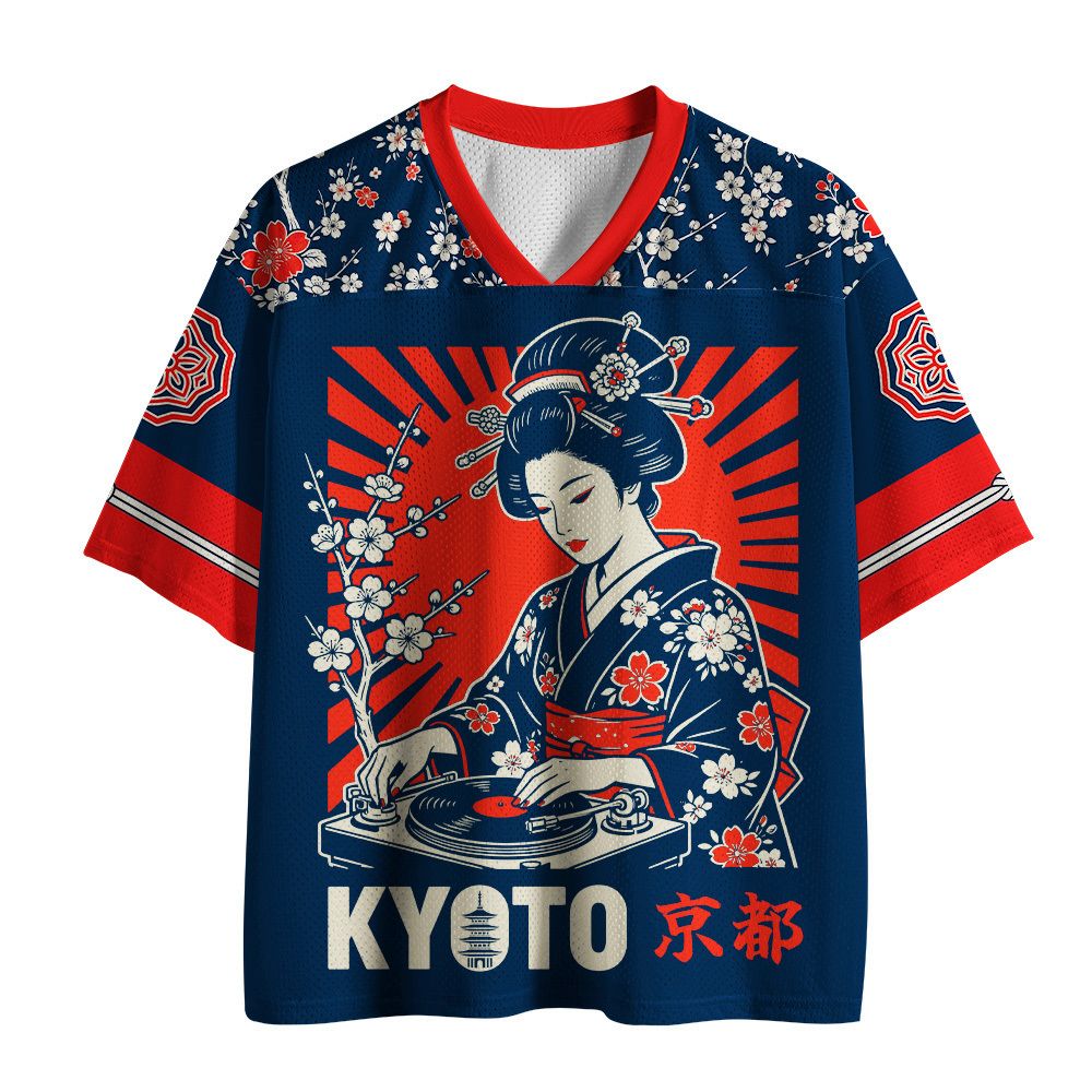 Kyoto-Lion Kyoto Kimono Mesh Jersey