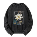 Japanese Washed Sweatshirt for Spring