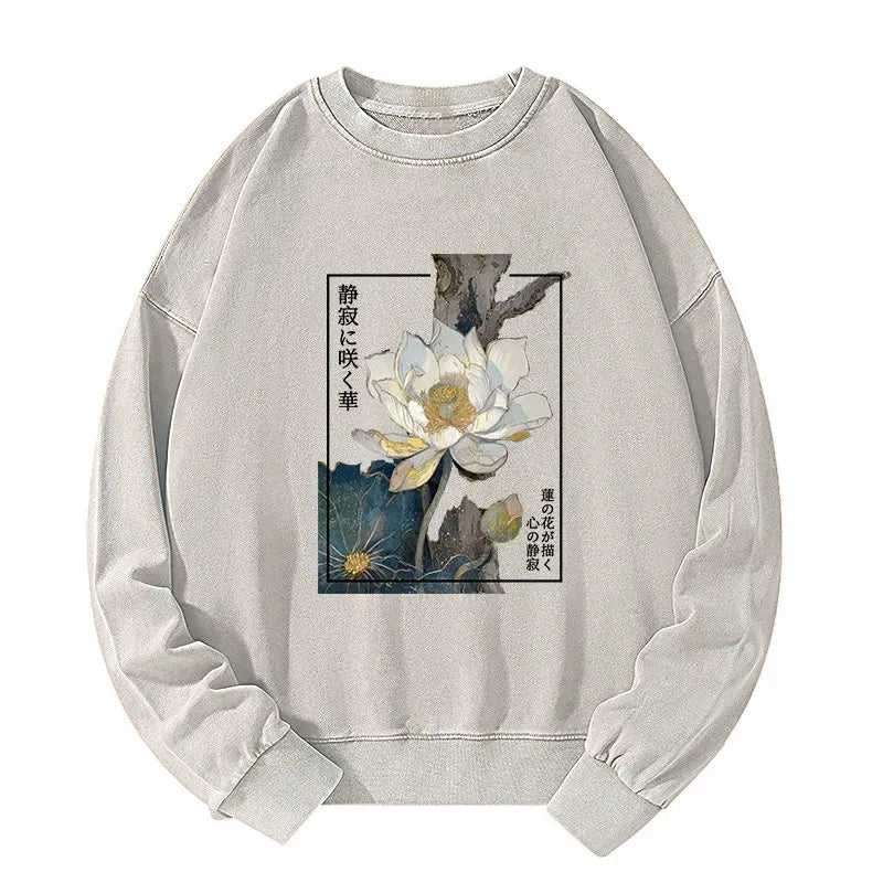 Blooming Lotus Sweatshirt for Anime Convention