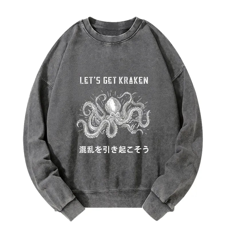 washed unisex sweatshirt for daily wear