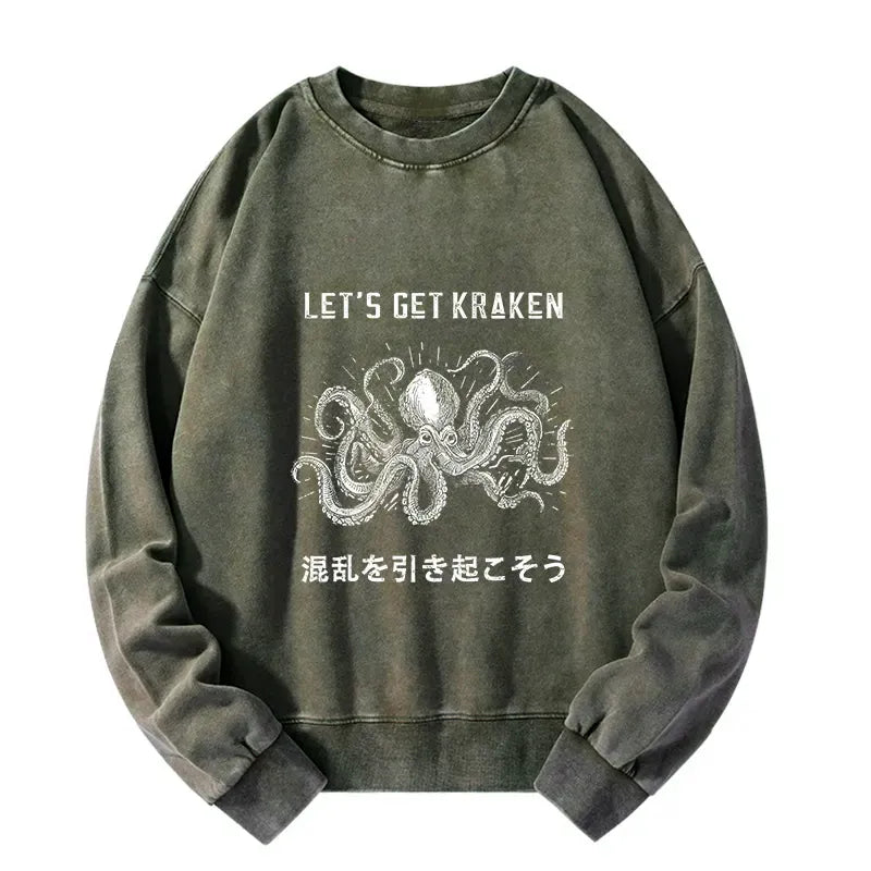 kraken sweatshirt trending streetwear