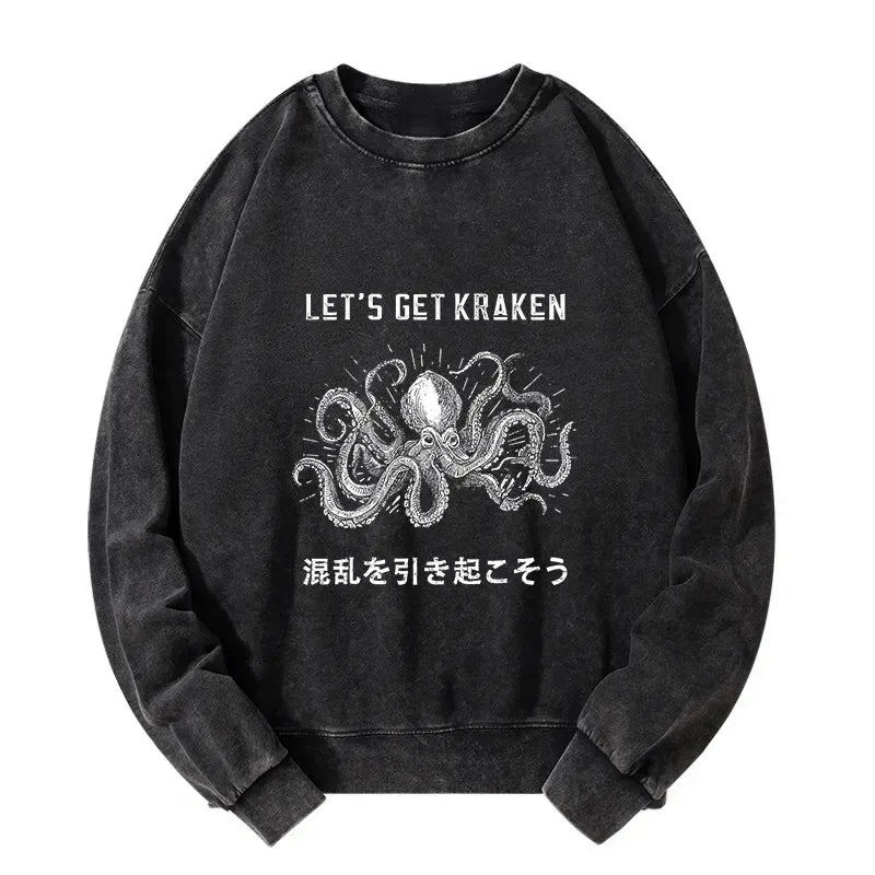 kraken sweatshirt trending streetwear