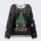 kyoto lion chemical element christmas sweater