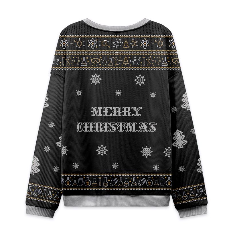 Kyoto-Lion Funny Chemical Element Christmas Tree Christmas Ugly Sweatshirt