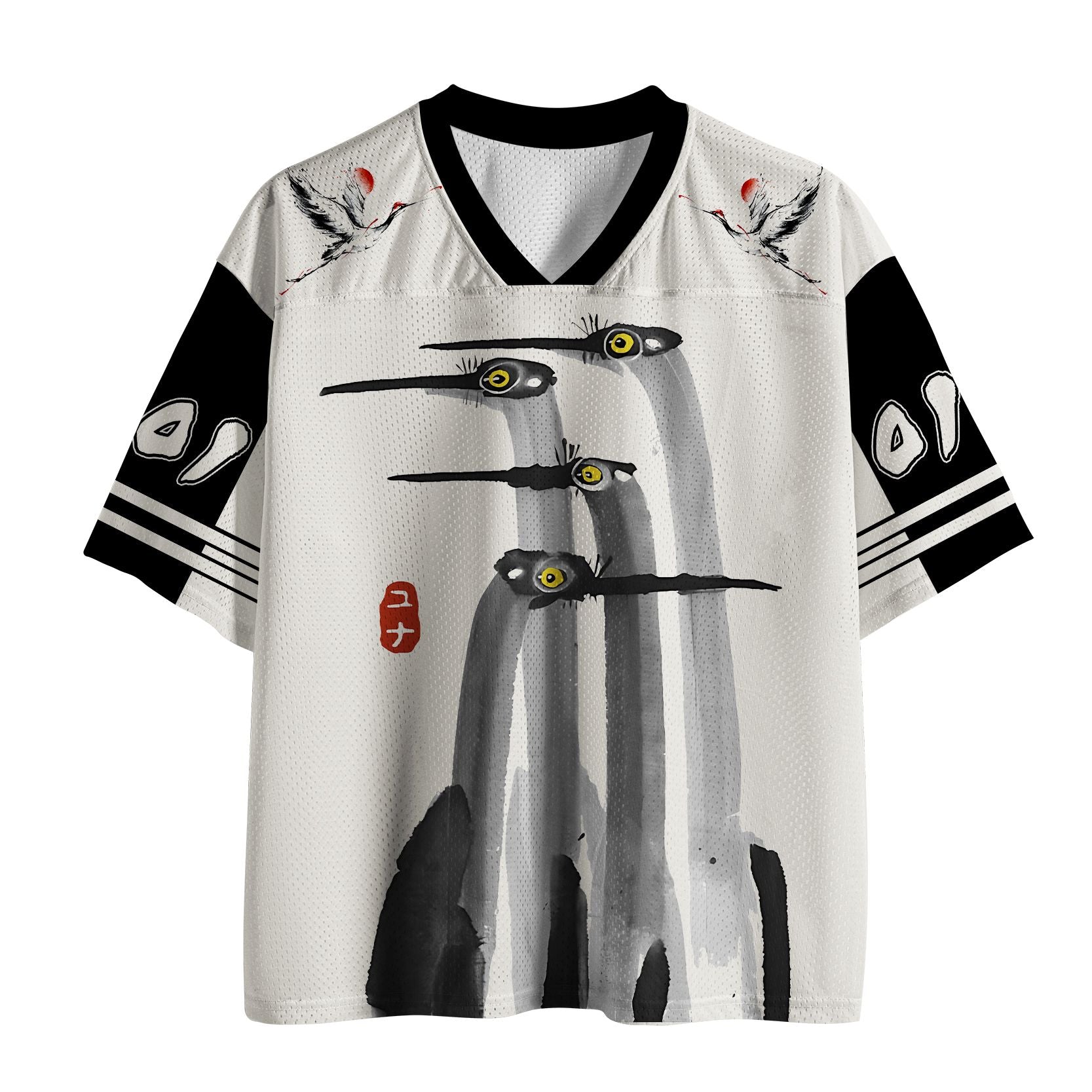 Best Seller Japanese Poster Mesh Jersey for Summer