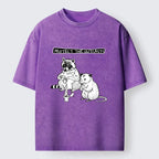 Kyoto-Lion Prayer Of Raccoon And Possum Washed T-Shirt