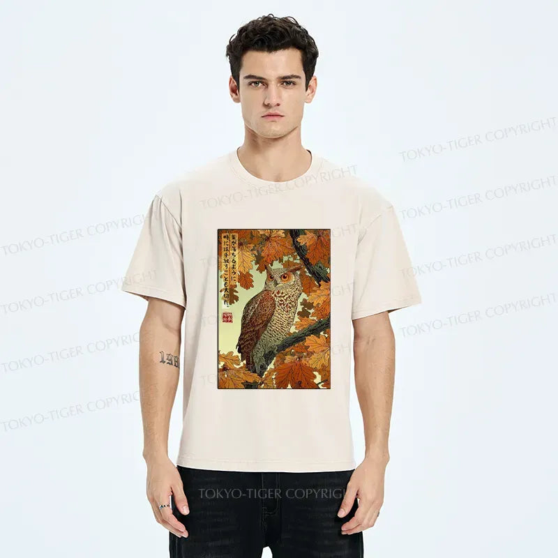 Kyoto-Lion Like Leaves,Sometimes Letting Go Is Essential Washed T-Shirt