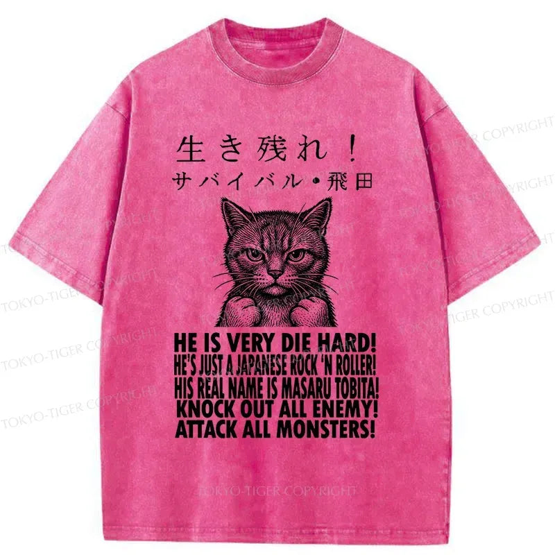 Kyoto-Lion Unisex Cotton Tee On Sale