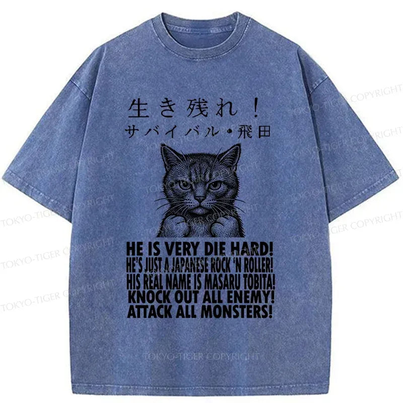 Kyoto-Lion Unisex Cotton Tee On Sale